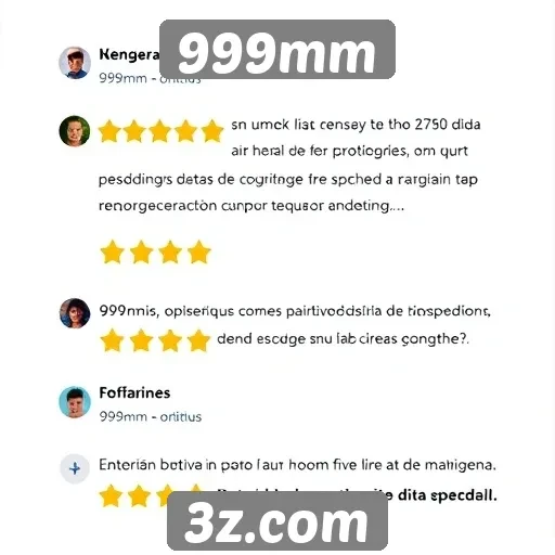 Feedback dos usuários sobre a experiência no 999mm